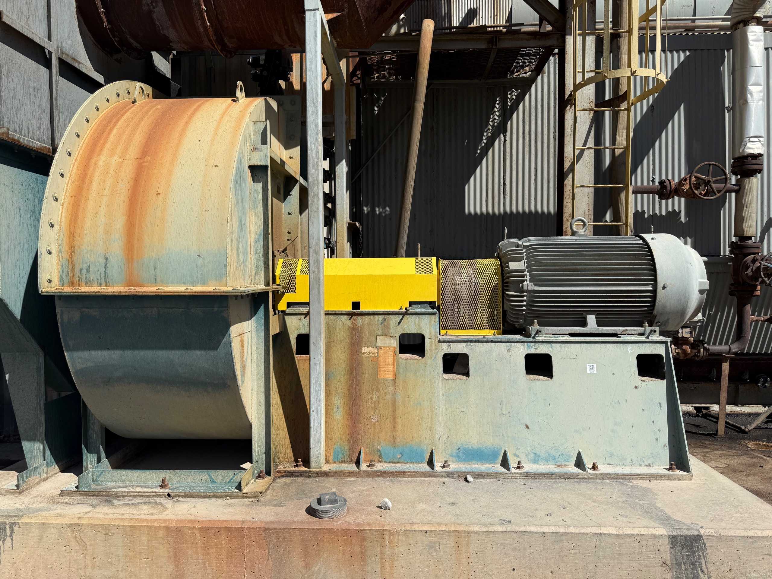 TWIN CITY FAN & BLOWER HIB SW BLOWER & 300HP MOTOR ASSEMBLY - BLOWER & MOTOR ASSEMBLY