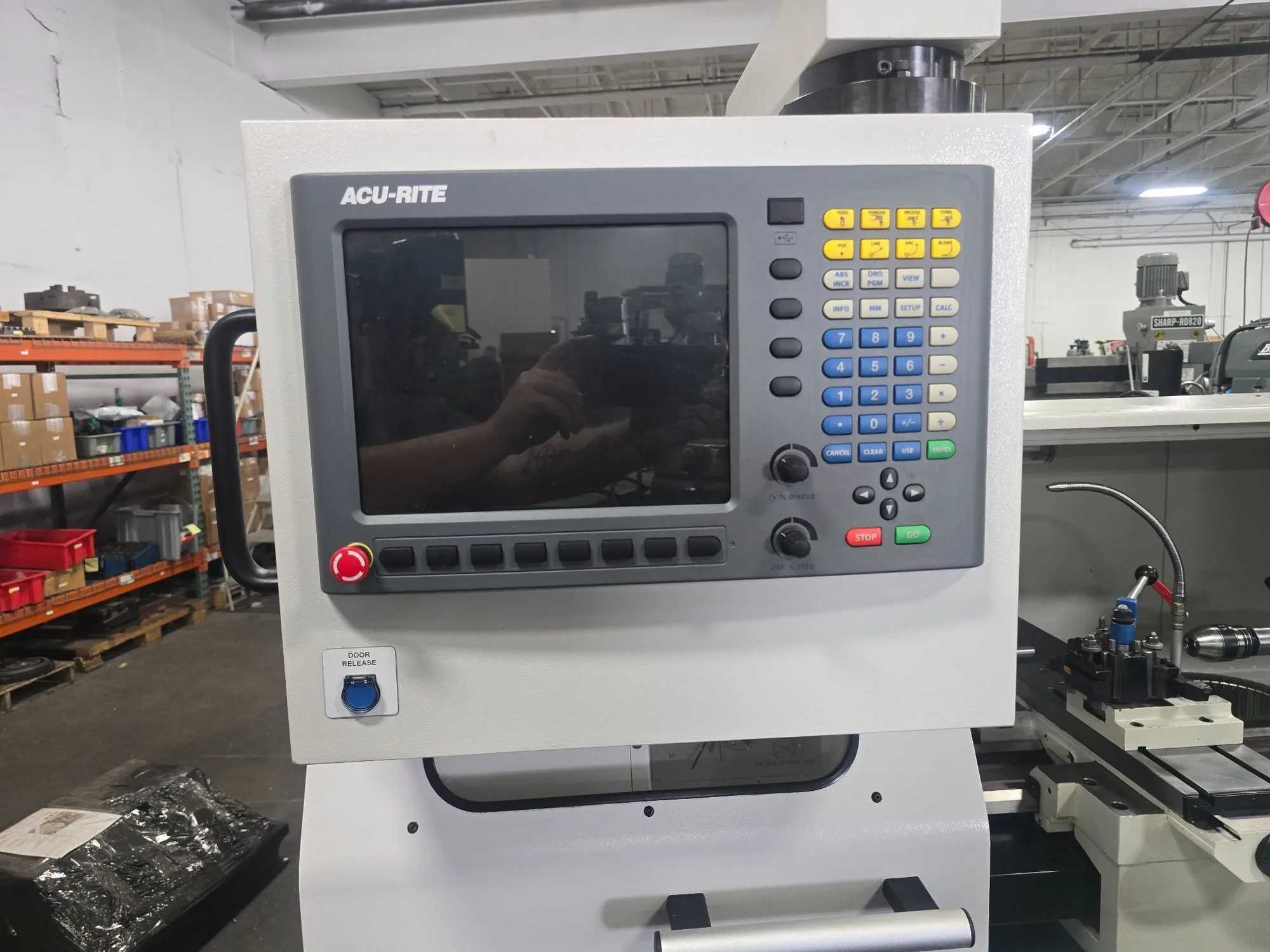 CNC TURNING CENTER, 14" SWING, 40" DBC, 5HP SPINDLE, ACU-RITE - CNC LATHES