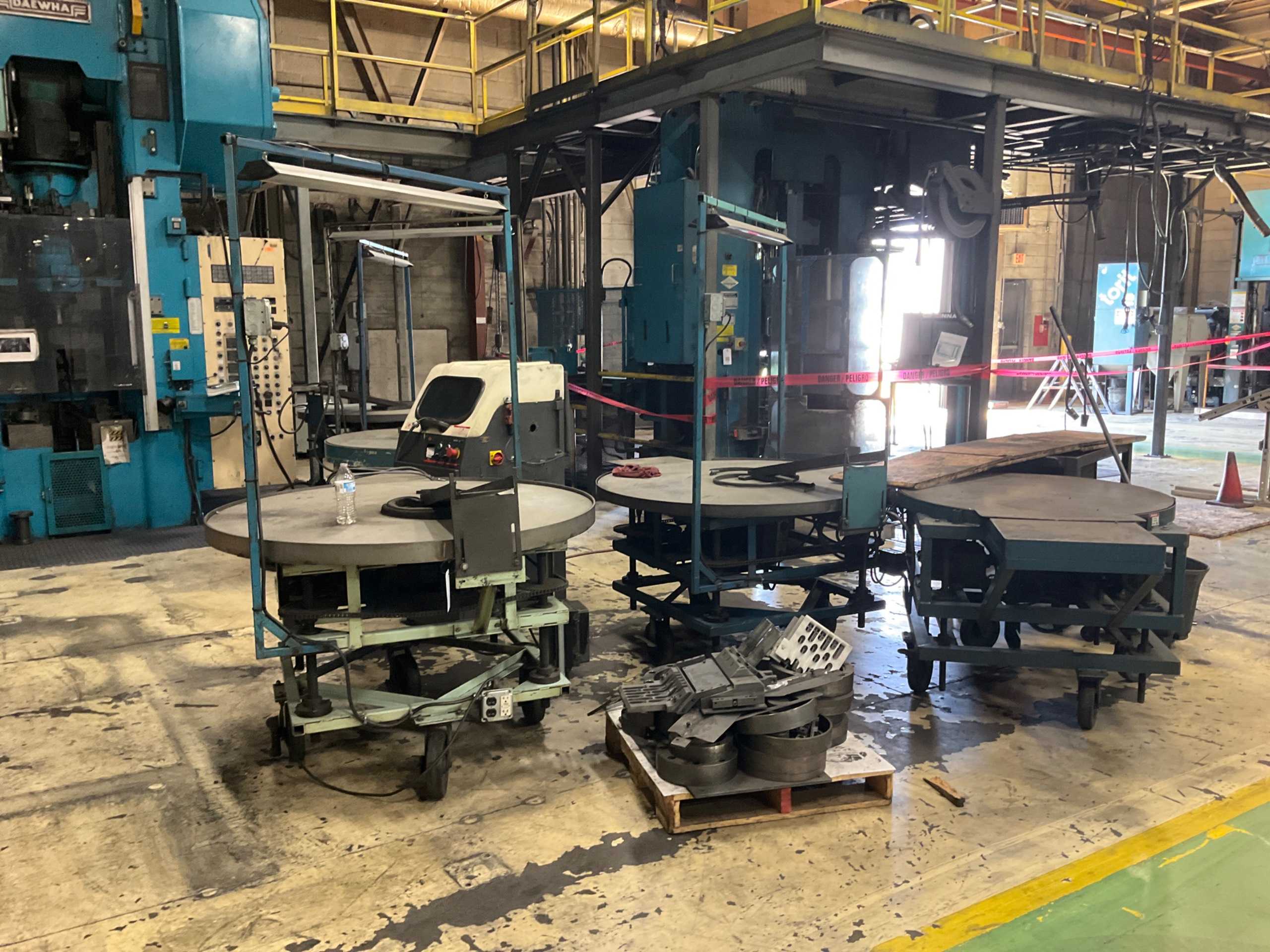 QTY 5: ROTARY TABLES - WELDING POSITIONERS