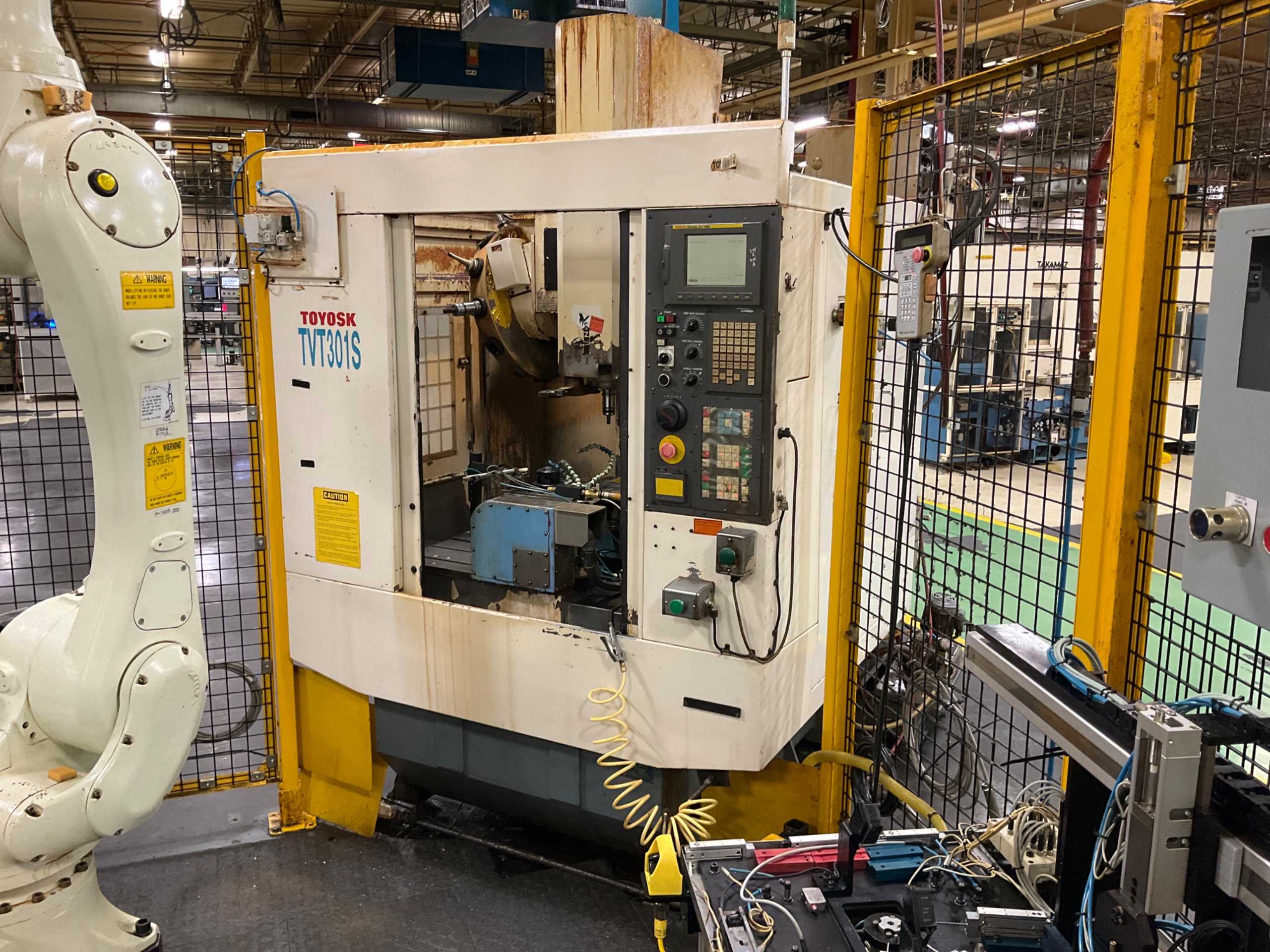 2003 TOYOSK TVT301S VERTICAL MACHINING CENTER - VERTICAL MACHINING CENTERS