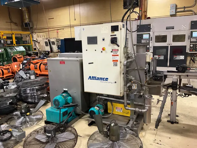 ALLIANCE MANUFACTURING AQUAMASTER CB-1200E PARTS WASHING MACHINE - undefined