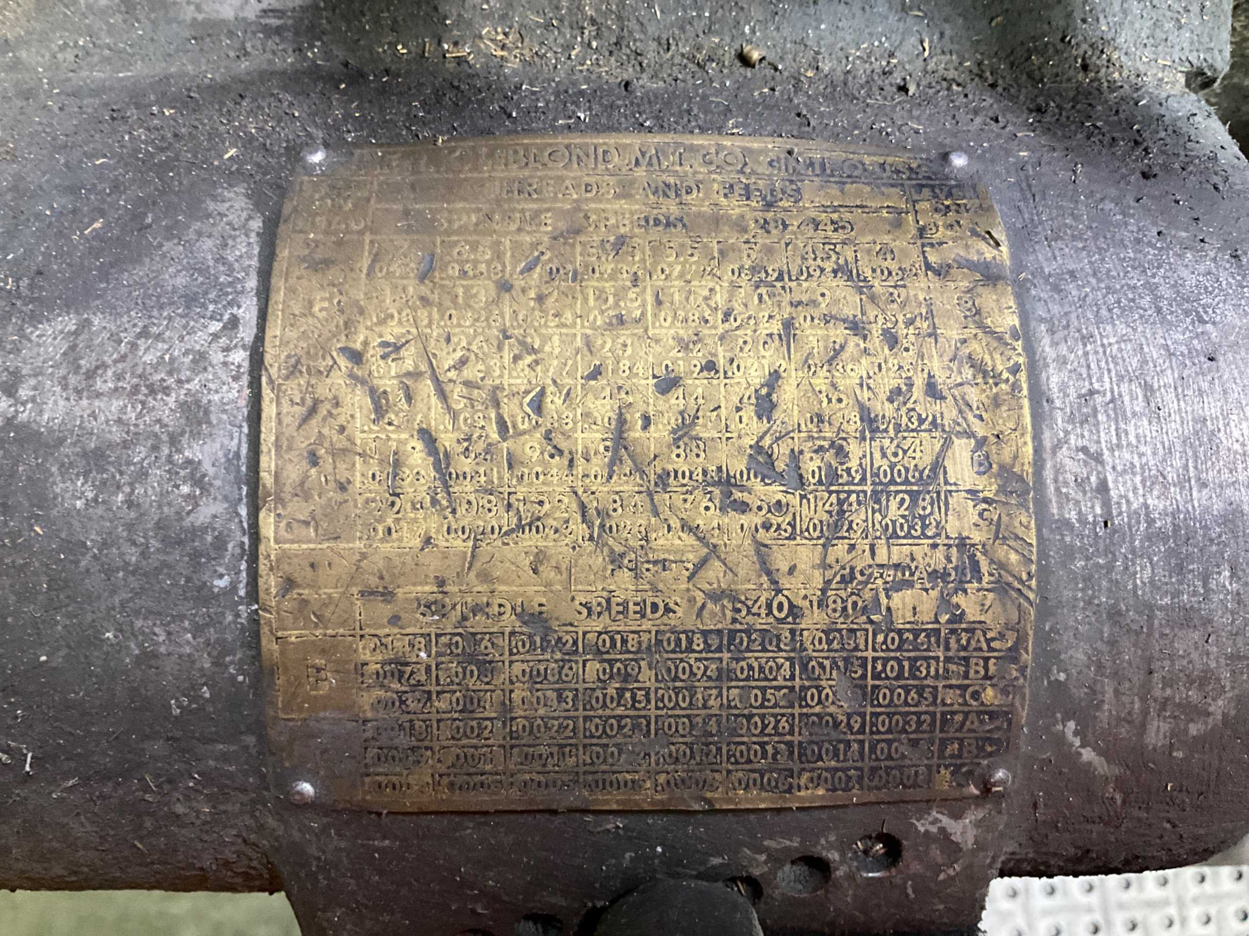 LEBLOND DUAL DRIVE MANUAL LATHE - MANUAL LATHES