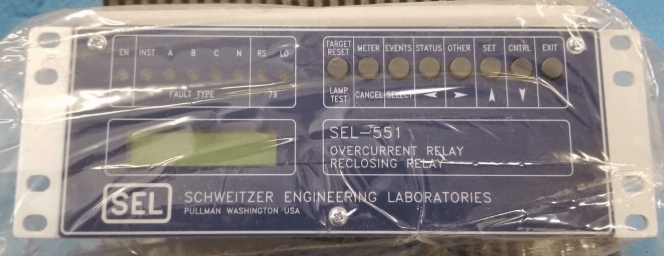 SCHWEITZER ENGINEERING SEL-551 PROTECTION RELAY - PROTECTION RELAY