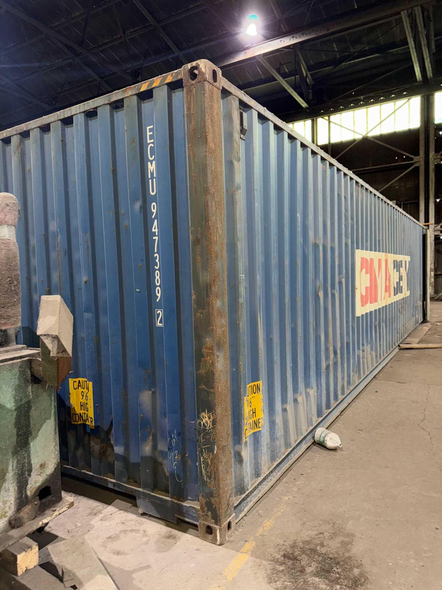 SHIPPING CONTAINER,  2,700 CU FT, 9'6'' HT, 30,480 KG MAX GROSS - SHIPPING CONTAINERS