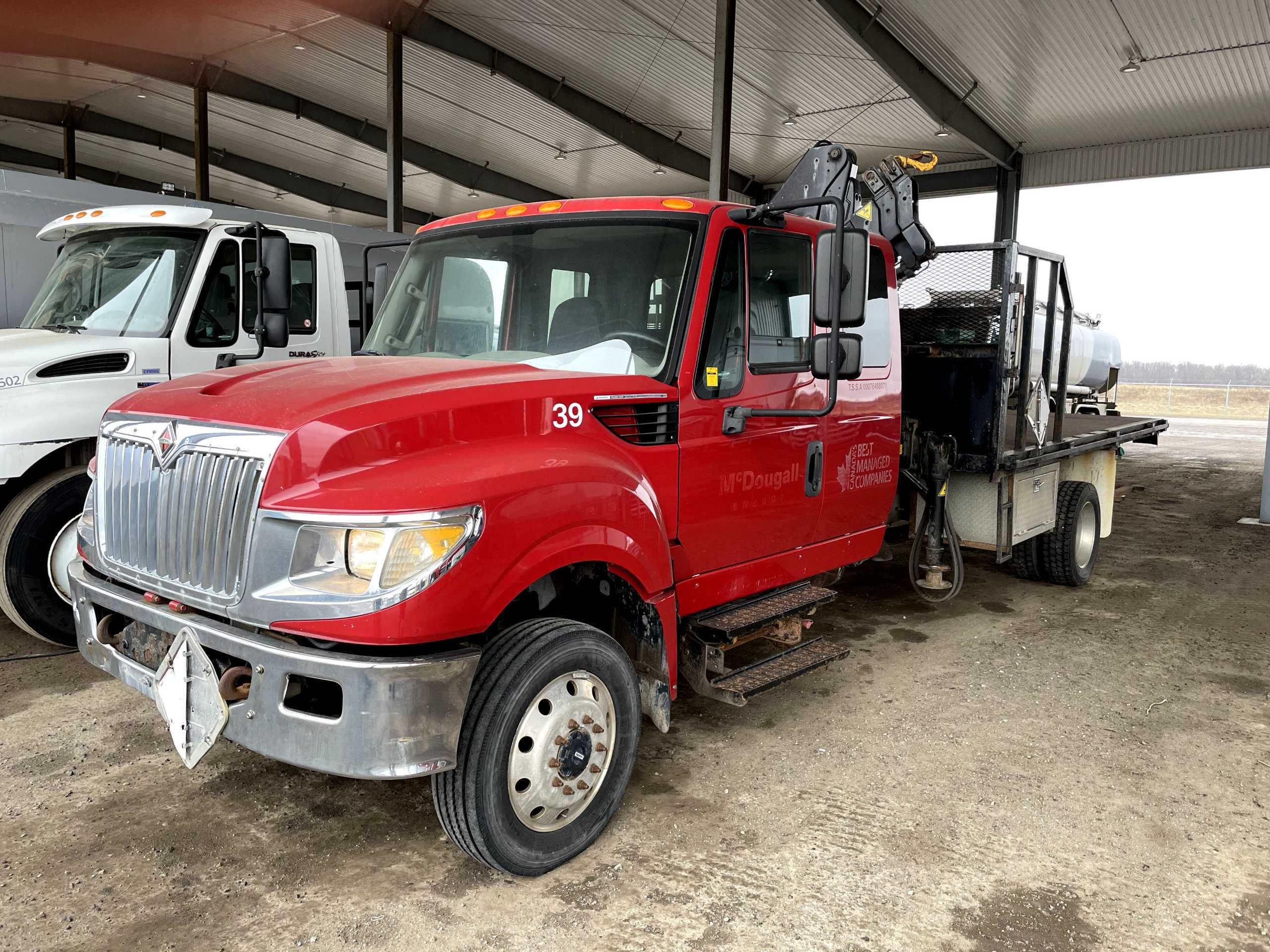 2016 INTERNATIONAL TERRASTAR BOOM TRUCK - BOOM TRUCKS