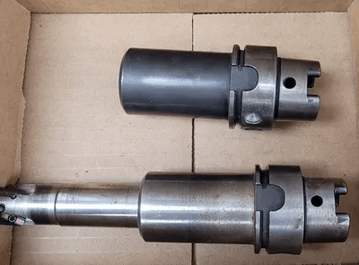 PARLEC HSK40A H40 SHRINK FIT TOOL HOLDER .75IN CLAMPING DIA WITH DAISHOWA SEIKI CUTTER - MACHINE TOOLING
