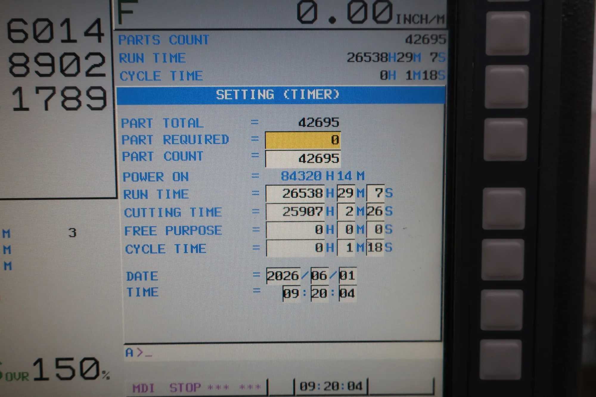 2013 FANUC ROBODRILL A-D21SIB5 CNC VERTICAL MACHINING CENTER, 24,000 RPM, 300 MM X TRAVEL - VERTICAL MACHINING CENTERS