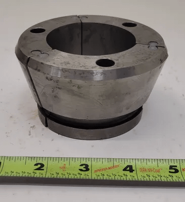 HARDINGE HQC-65 QUICK CHANGE COLLET, SERIES 65, 62.30 MM SIZE, 2.25” HEIGHT, NON-SERRATED - MACHINE TOOLING
