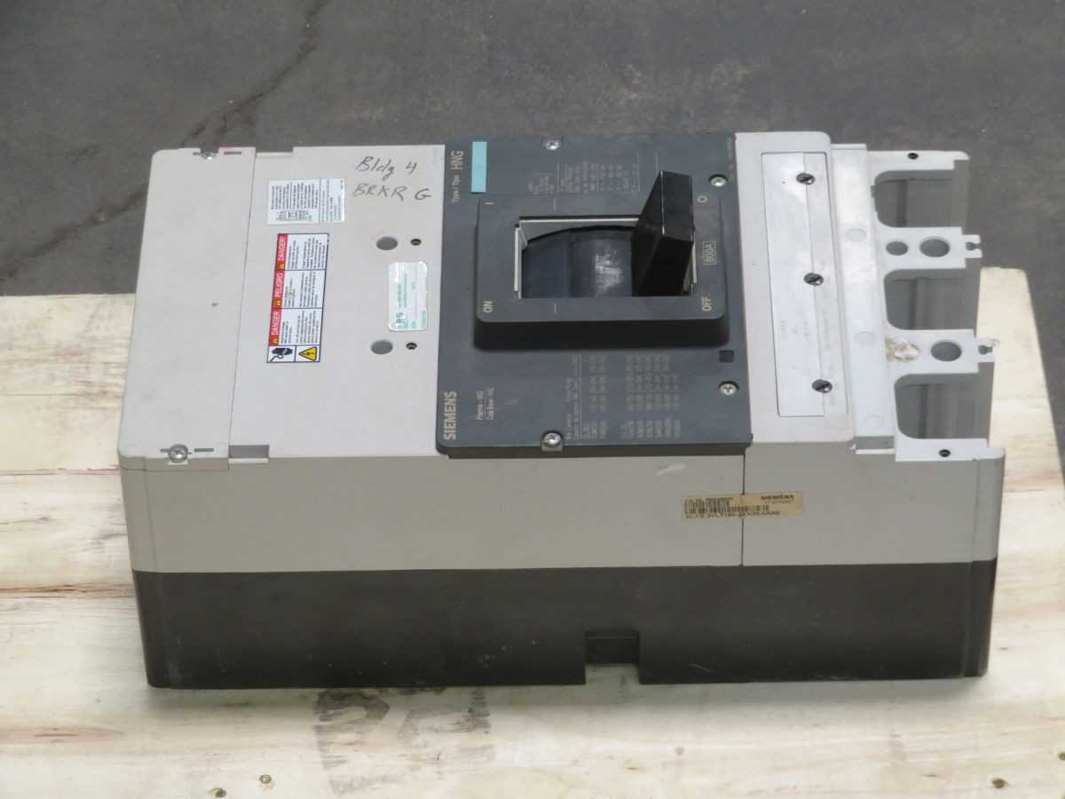 SIEMENS HNX3B800 CIRCUIT BREAKER, 3 POLE, MOLDED CASE, 800A, 480V, FIXED TM TRIP, 65KA IC - CIRCUIT BREAKERS