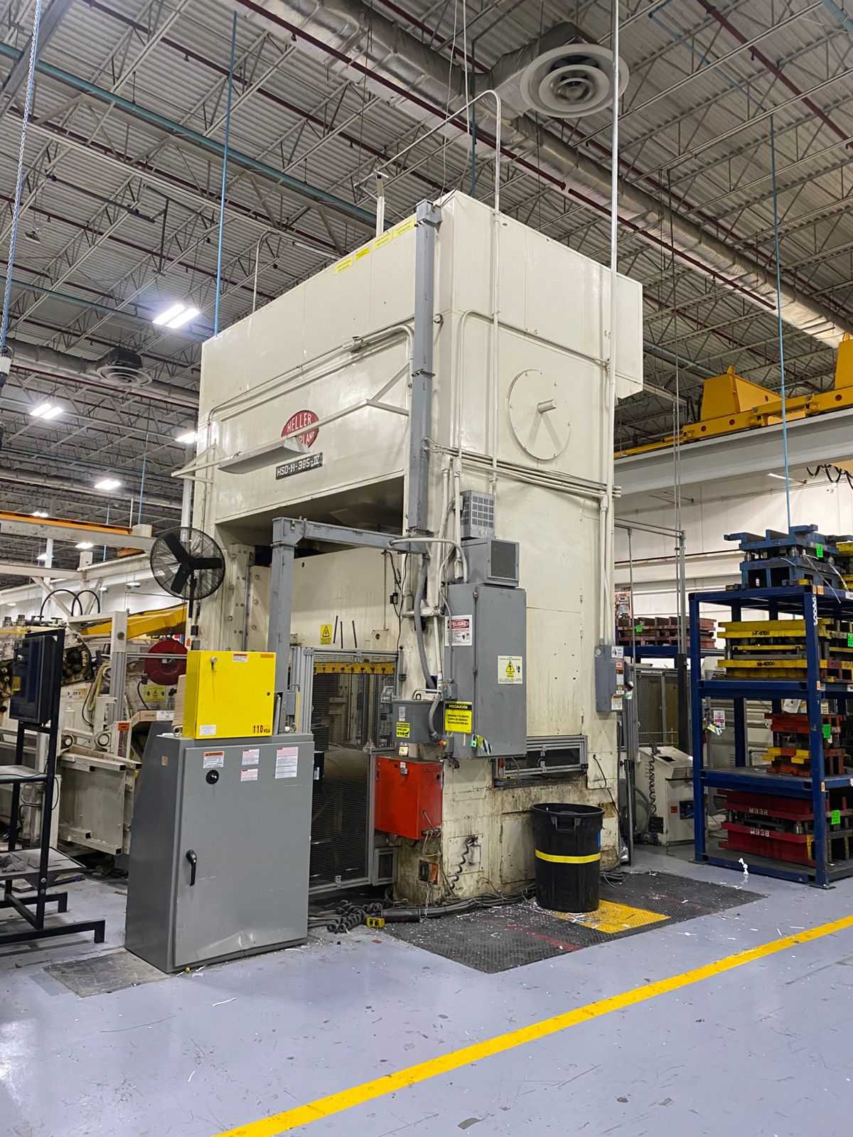 HELLER-SUTHERLAND S016 280-TON MECHANICAL PRESS, 10" STROKE, 30" DIE HEIGHT, 122X60 BOLSTER - MECHANICAL PRESSES