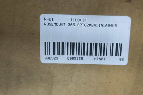 SKU 985369 - ROSEMOUNT 3051S2TG2A2A11A1AB4M5 IN-LINE GAGE PRESSURE TRANSMITTER 0-150PSI - PRESSURE TRANSMITTER