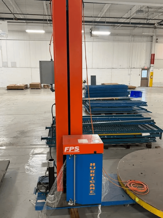 FOX FPS300 SEMI-AUTOMATIC TURNTABLE STRETCH WRAPPER, 5000 LB CAP, 78IN TABLE, 115V, 15 RPM - PACKAGING