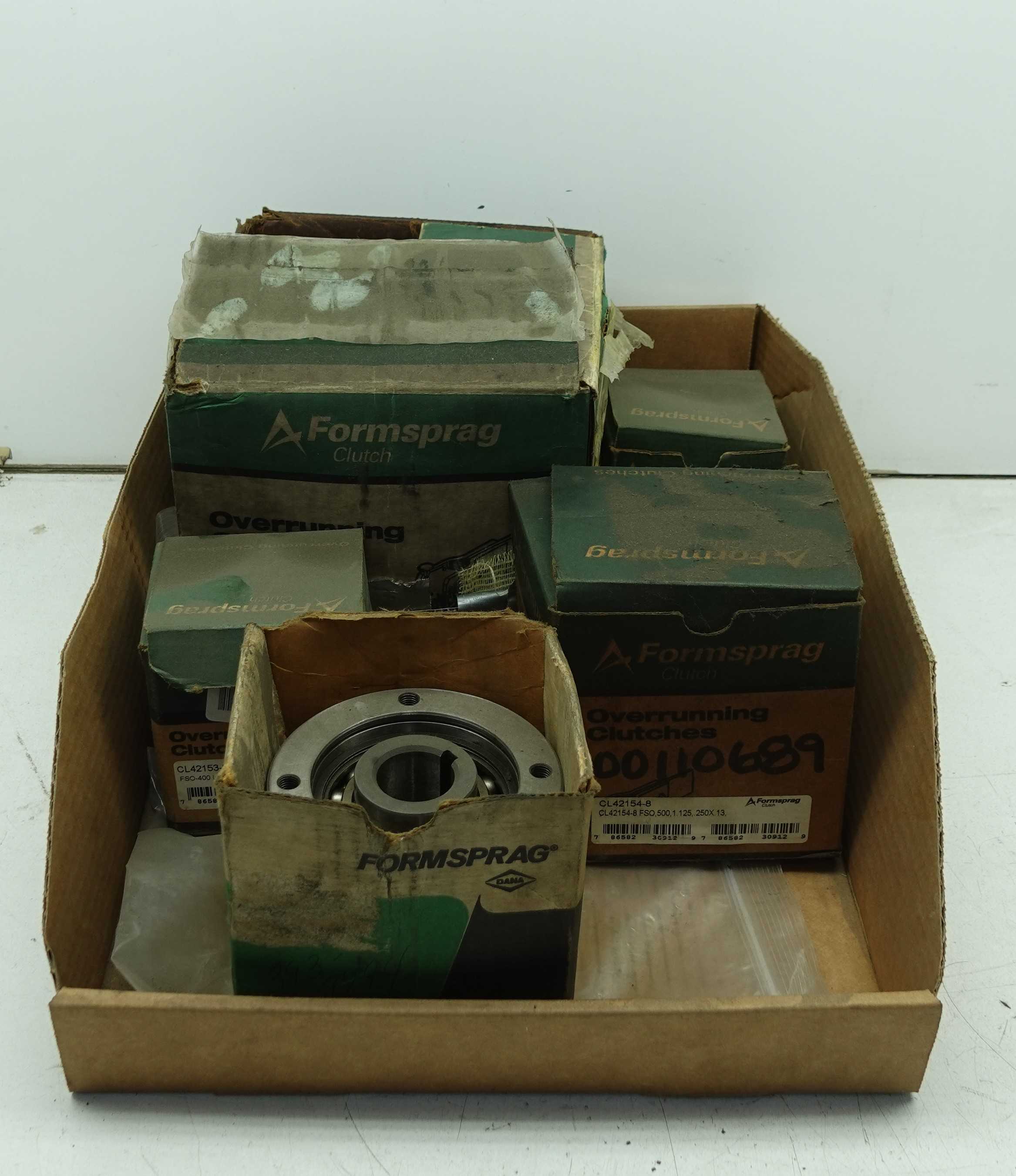 TOTE OF ASSORTED FORMSPRAG OVERLOAD AND MECHANICAL CLUTCHES - MECHANICAL CLUTCH