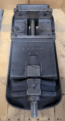 LW CHUCK MILLING VISE, 8 INCH - MACHINE TOOLING