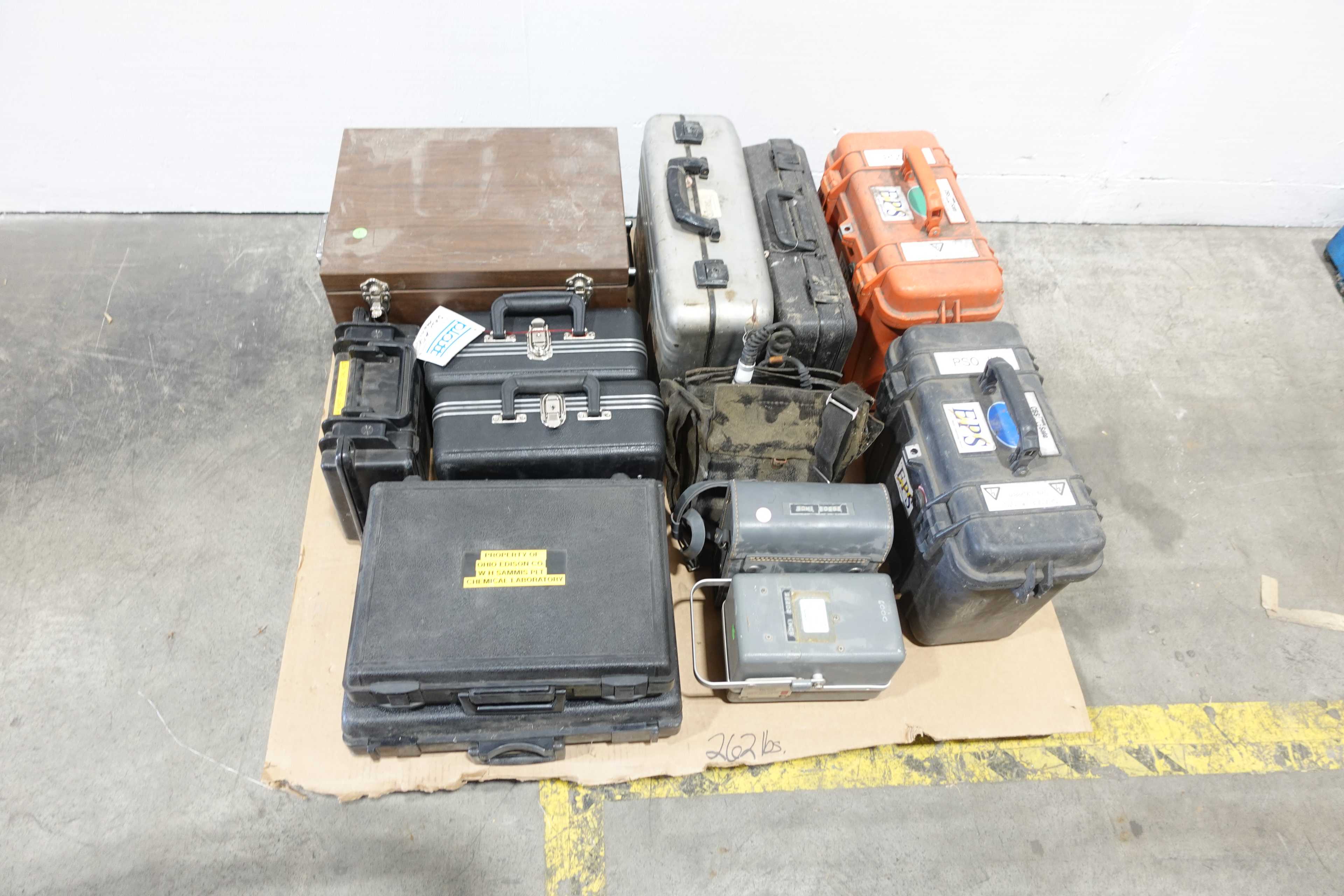PALLET OF ASSORTED TEST EQUIPMENT, EPS, CALTRONIX, TELEDYNE, PLATT - ELECTRICAL TESTING EQUIPMENT