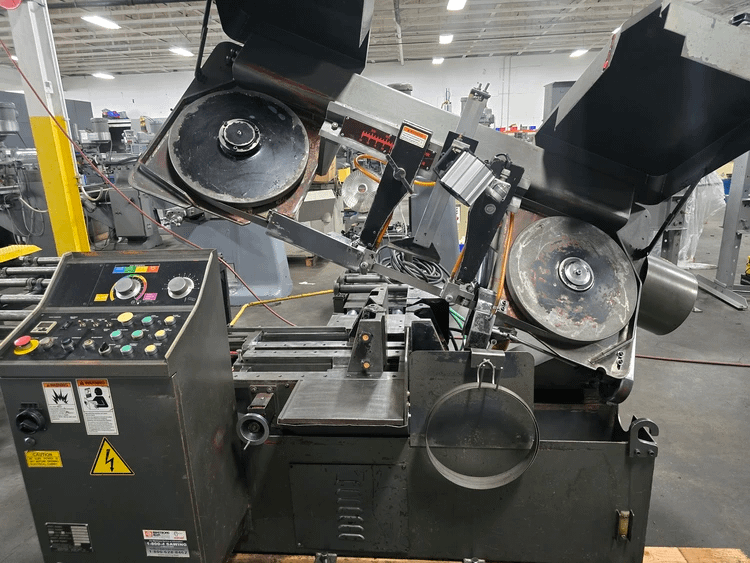 1994 ARMSTRONG-BLUM SPARTAN PA13/3 HORIZONTAL BANDSAW 13"R/13X14"R CAP 60-330 SFPM 5HP 460V - HORIZONTAL BAND SAWS