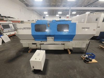 CLAUSING METOSA CNC1560 FLAT BED CNC LATHE, FAGOR 8055 TC, 10HP, 3000 RPM, 60" LENGTH - CNC LATHES