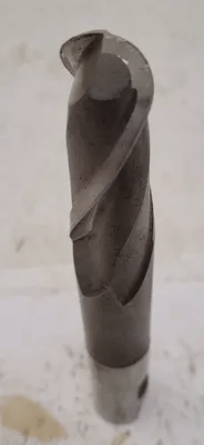 NIAGARA CUTTER N33908 HSS BALL NOSE END MILL, 1" DIA, 7.25" OAL - MACHINE TOOLING