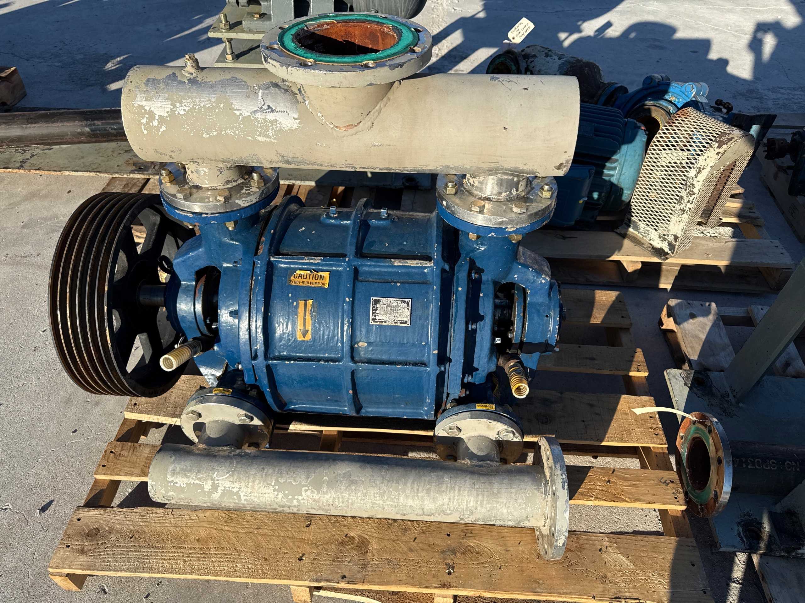 NASH 703 PUMP & 40HP MOTOR ASSEMBLY NASH 703 PUMP & 40HP MOTOR ASSEMBLY