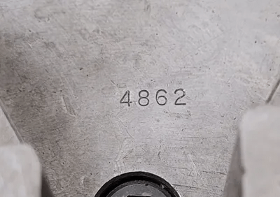 BUCK 4862 ADJUST-TRU – 6 JAW CHUCK – 8” OVERALL DIAMETER – D1-6 BACK MOUNT - MACHINE TOOLING