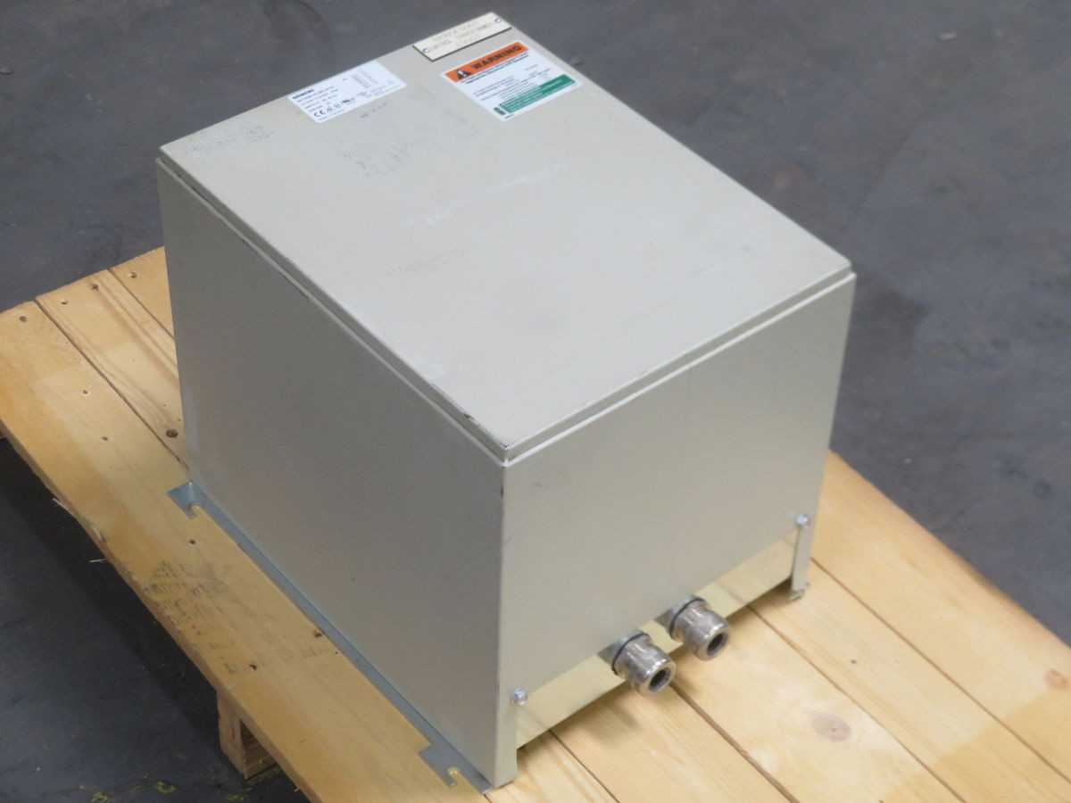 SIEMENS 4AT3096-0EQ80-0FD0 C PWR XFMR, 3 KVA POWER, 575/380V IN, 120V OUT - DRY TRANSFORMERS