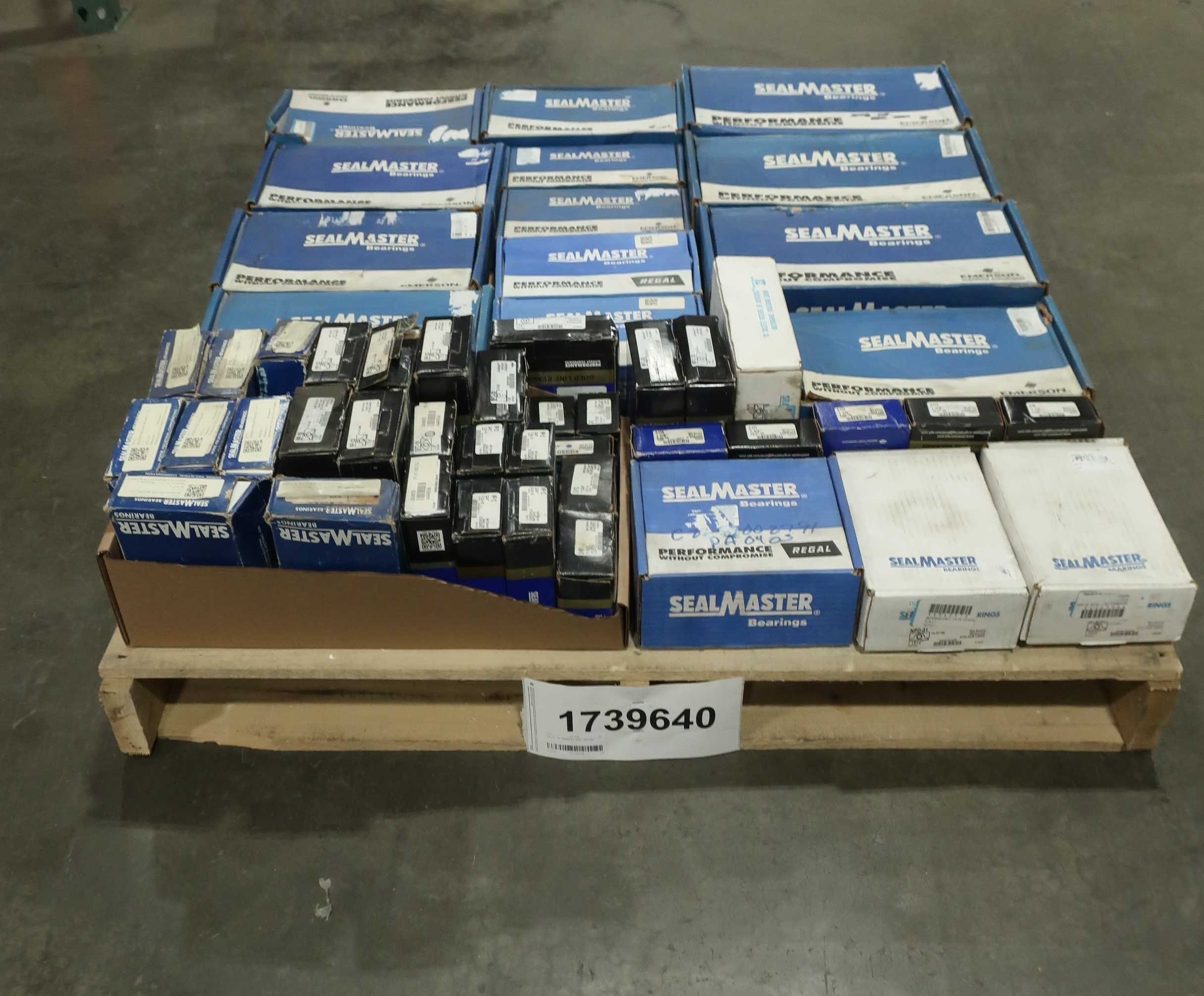SKU 1739640 - PALLET OF ASSORTED SEAL MASTERS - BEARINGS