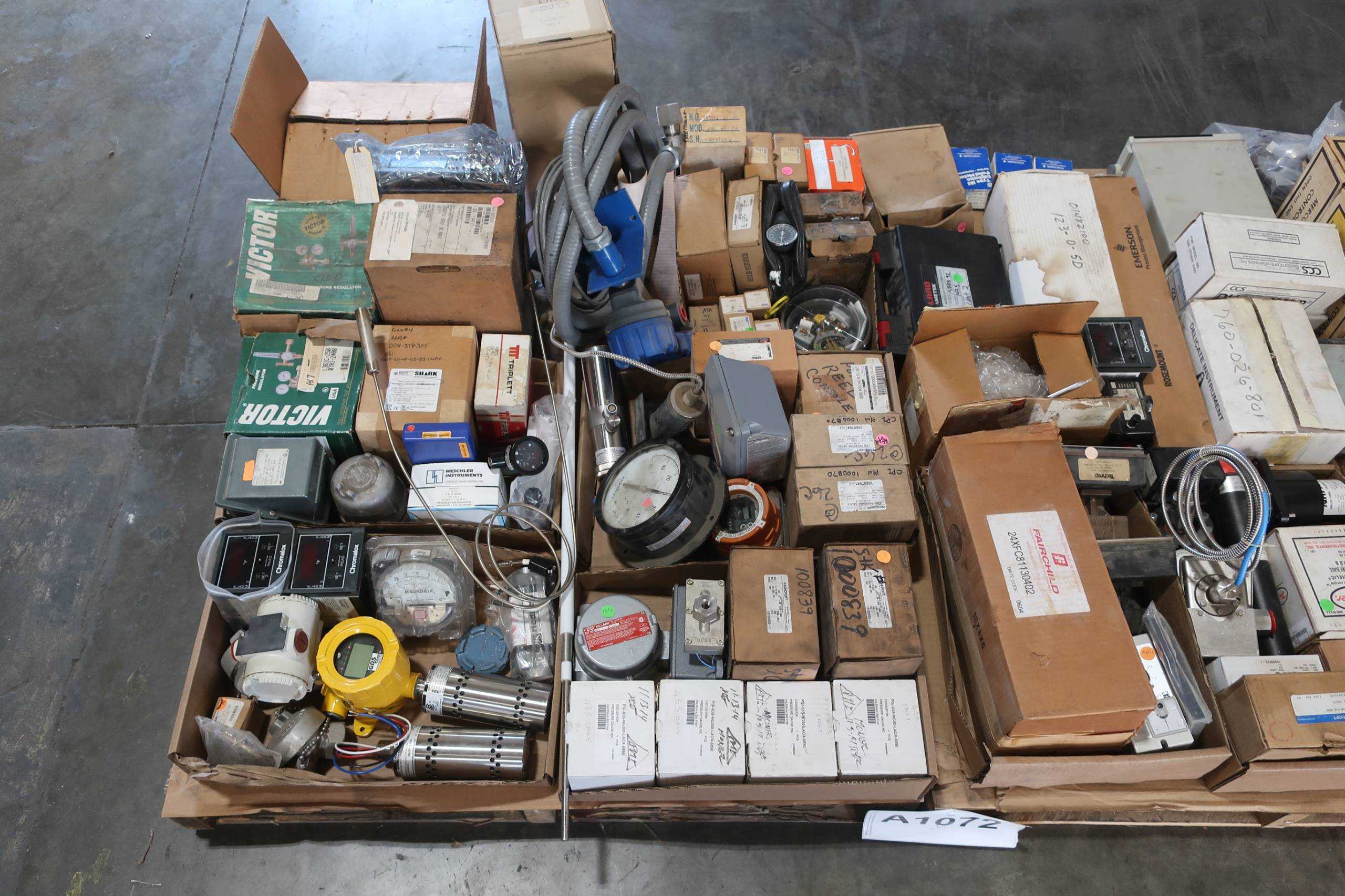 2 PALLETS OF ASSORTED INSTRUMENTATION - INSTRUMENTATION