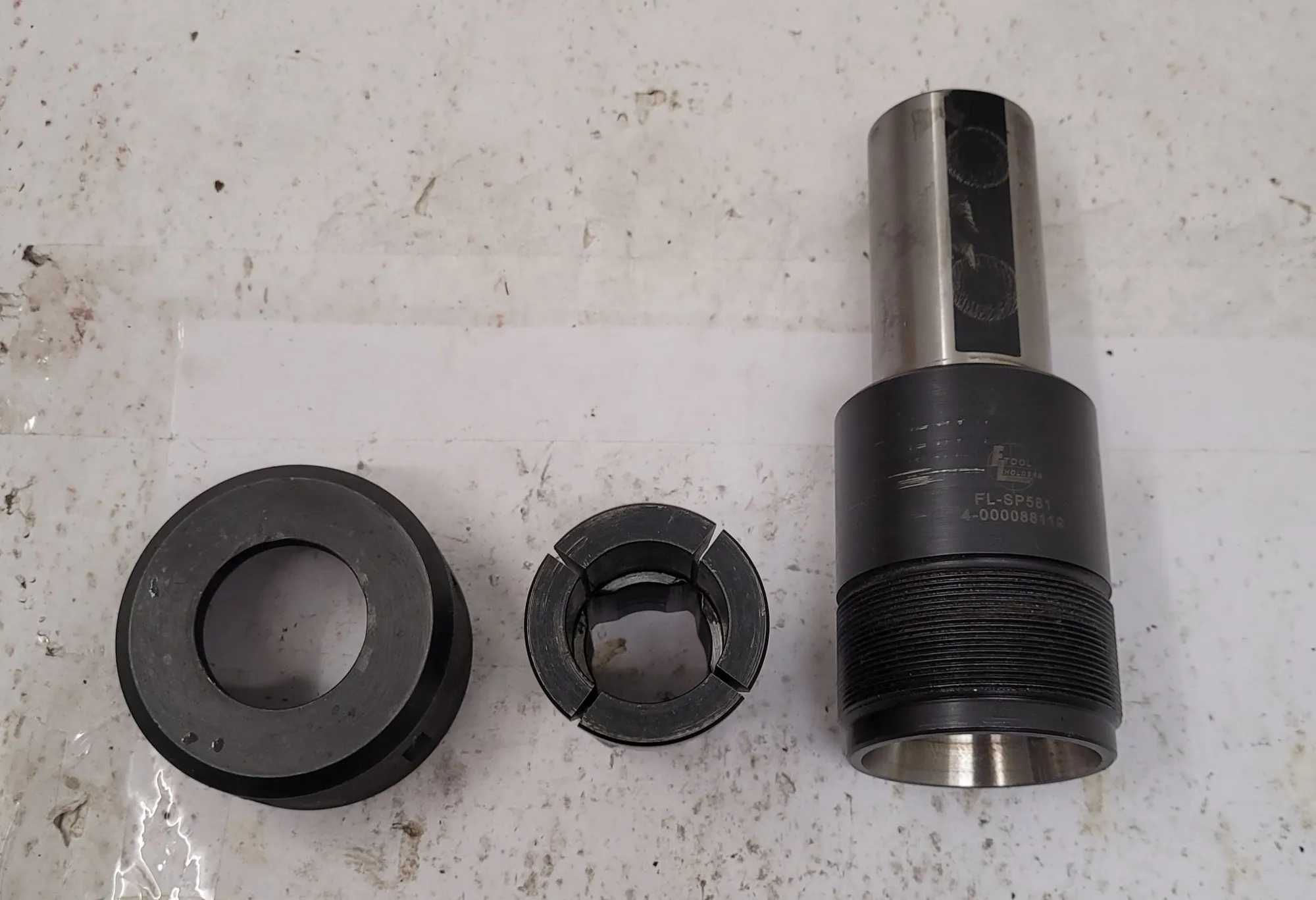 FL TOOLS FL-SP581 COLLET CHUCK 1.5" STRAIGHT SHANK (TOOL NUMBER: FL-SP581) - MACHINE TOOLING