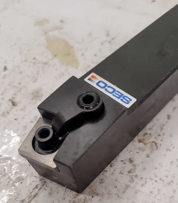 SECO TC-73951 TURNING TOOL HOLDER - 1.2" SHANK WIDTH, 1.25" SHANK HEIGHT, 6" OAL - MACHINE TOOLING
