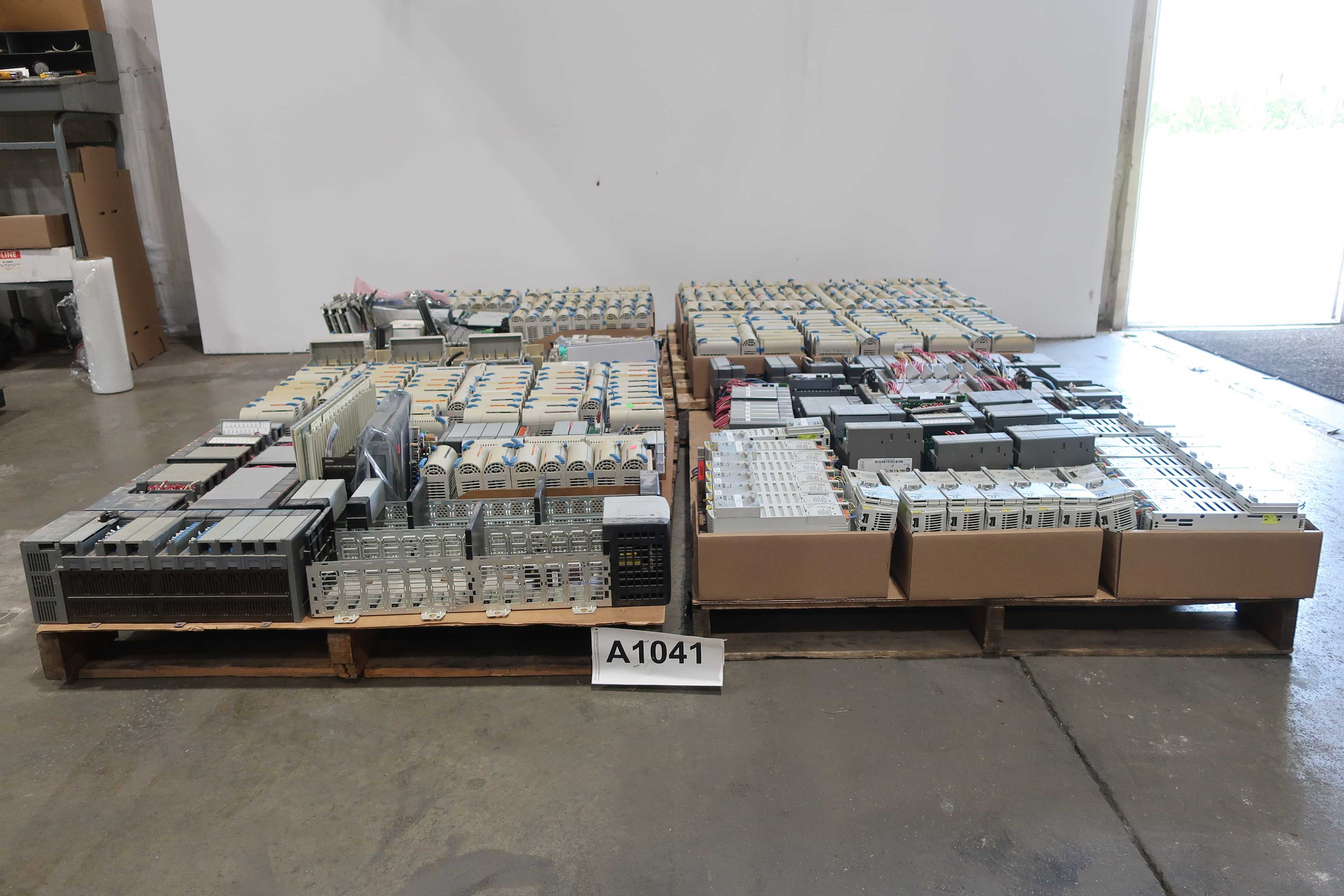 4 PALLETS OF ASSORTED AUTOMATION AND ELECTRICAL CONTROLS - AUTOMATION & CONTROLS