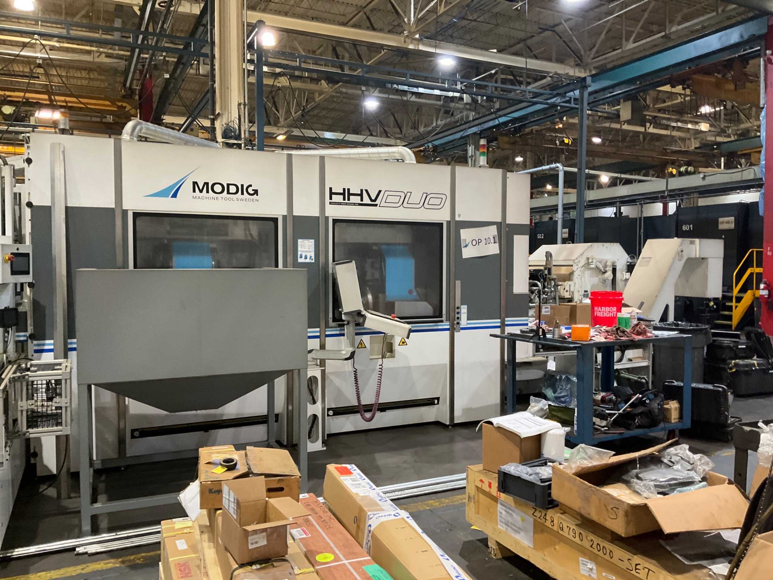 2022 MODIG HHV-3-DUO HORIZONTAL MACHINING CENTER - HORIZONTAL MACHINING CENTERS