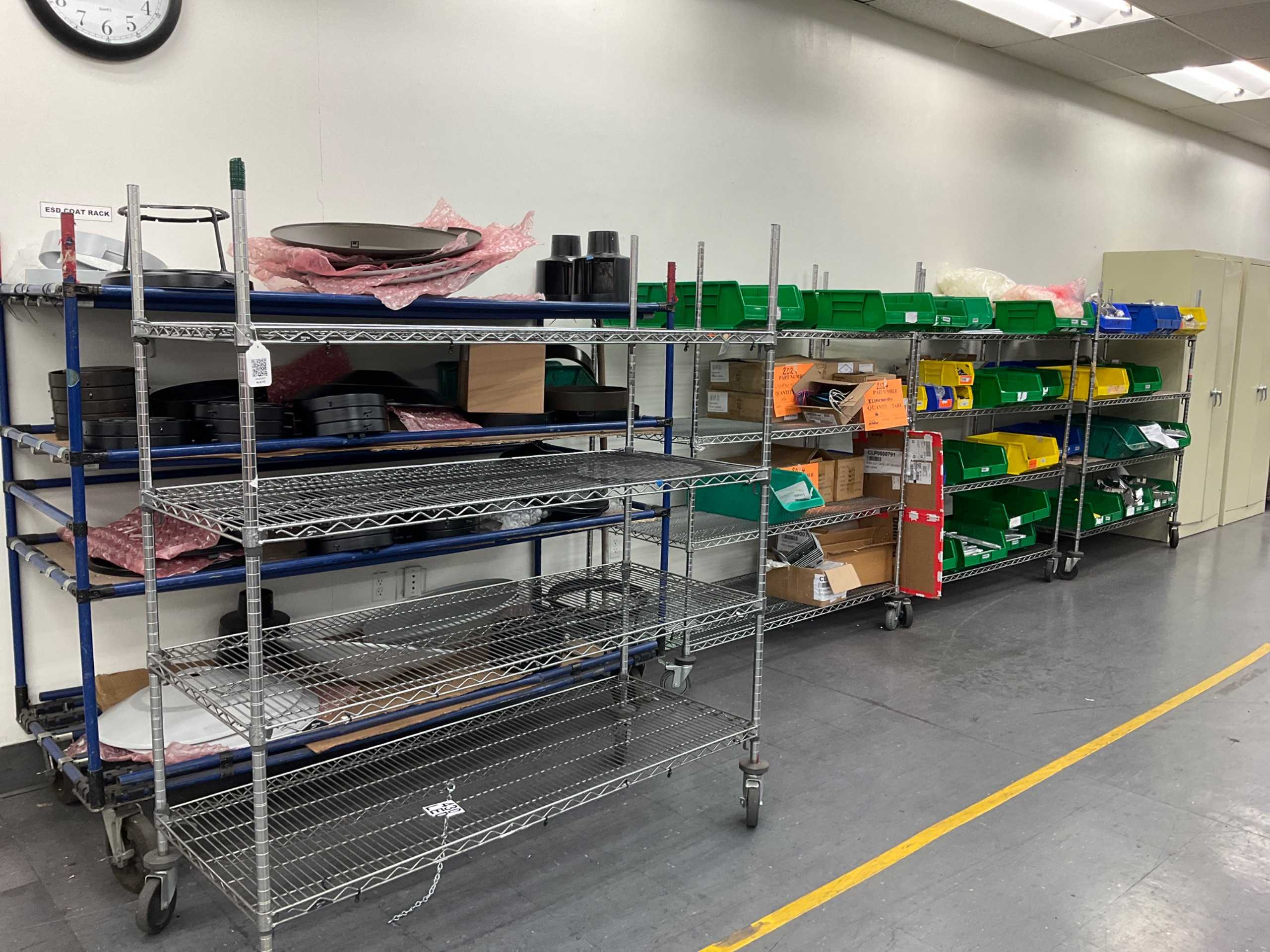 QTY 4: SHELVING - SHELVING