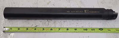 KENNAMETAL A24MCLNL5 INDEXABLE BORING BAR - 44.70 MM MIN BORE, 1-1/2 SHANK, 14.0000" OAL - MACHINE TOOLING