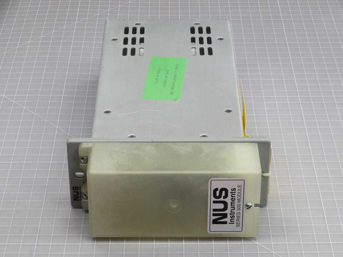 NUS INSTRUMENTS EIP-E243DD-1/6/10 SPS500-02-06-01 POWER SUPPLY, 100-240V, 24VDC, 6A - POWER SUPPLIES