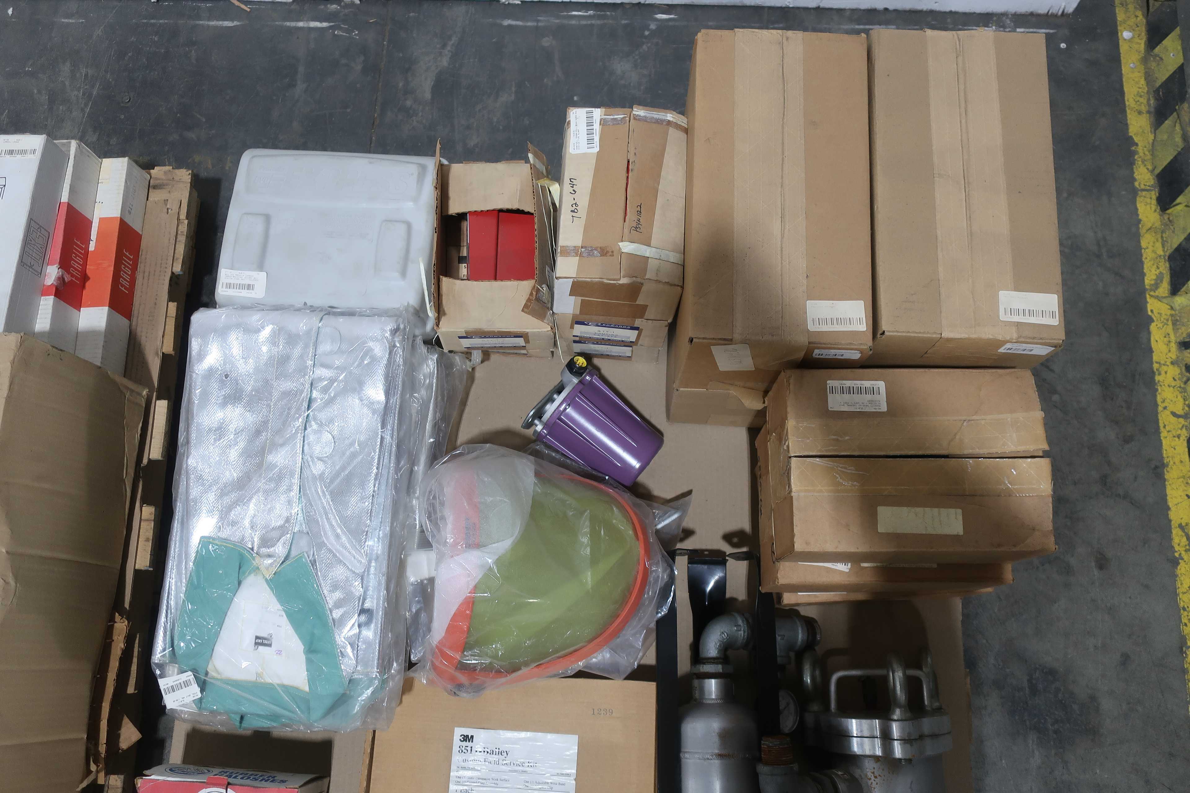 SKU 1737603 - 3 PALLETS OF ASSORTED SAFETY EQUIPMENT - SAFETY EQUIPMENT