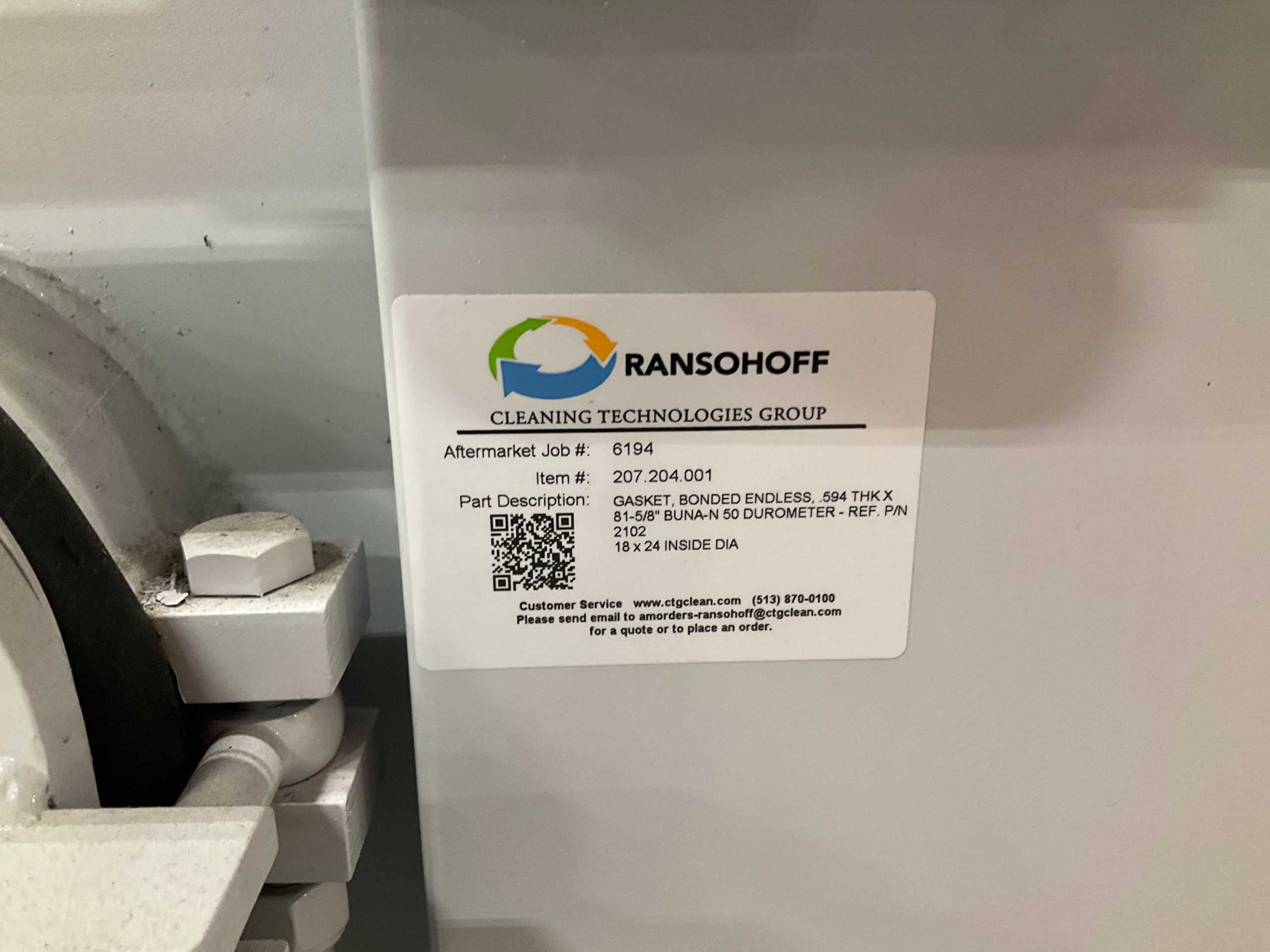 2022 RANSOHOFF LEANVEYOR PARTS WASHING MACHINE - PARTS WASHING MACHINE