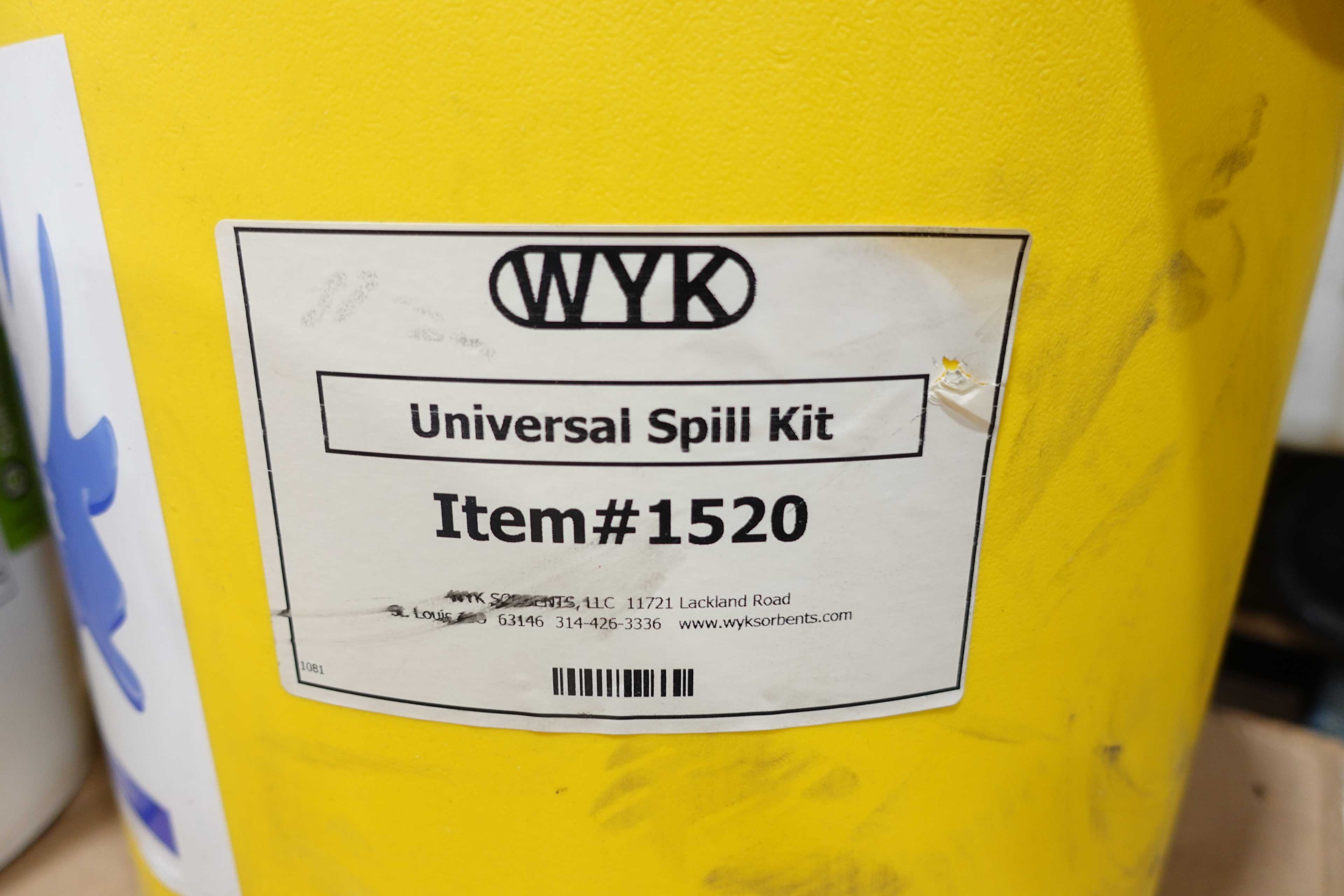 3 PALLETS OF ASSORTED SPILL KITS - SAFETY EQUIPMENT