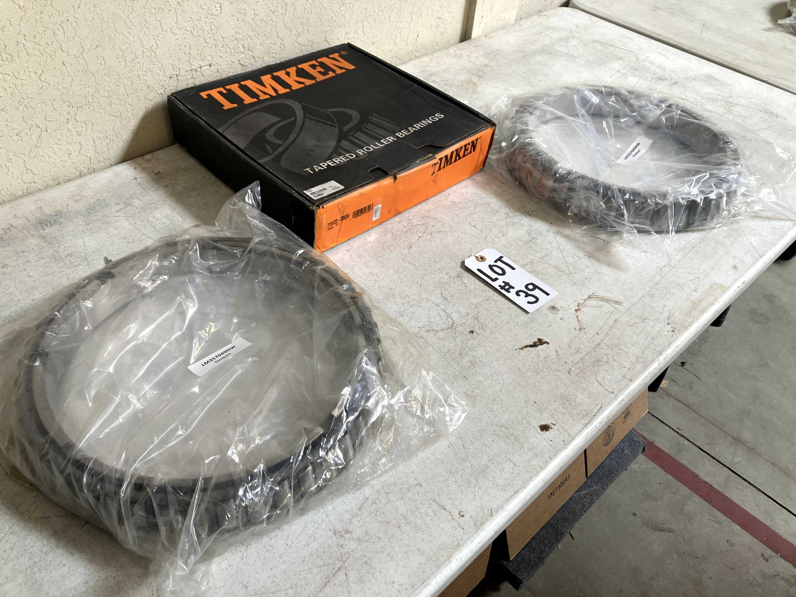 QTY 3: ASSORTED TIMKEN BEARINGS - BEARINGS
