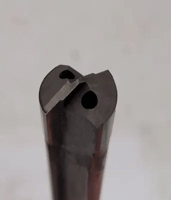 CJT STRAIGHT FLUTE DRILL BIT, .65" X 15", 2 STRAIGHT FLUTES, 15” OAL, 1” SHANK, .65” HEAD - MACHINE TOOLING
