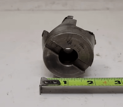 INGERSOLL CUTTING TOOLS INDEXABLE SHELL MILL, 5W6H02R02, HUB 2”, BORE .75”, OD 2.25”, OAL 1.6” - MACHINE TOOLING