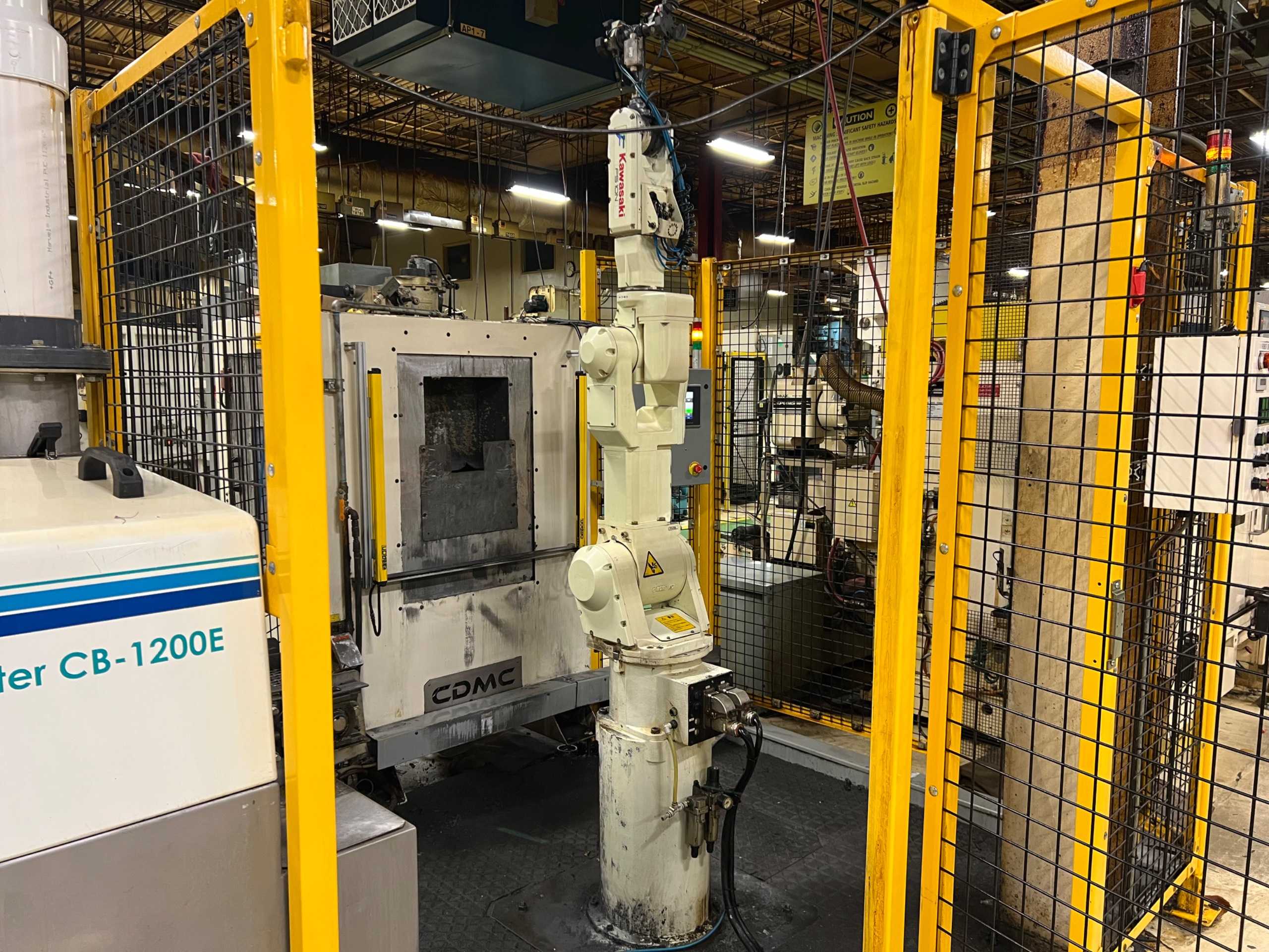 KAWASAKI FS10N ROBOT & CONTROLLER ASSEMBLY - ARTICULATED ROBOTS