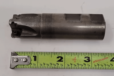 WALTER XTRA-TEC VALENITE INDEXABLE INSERT MILL CUTTER 1” DIA 4 FLUTES - MACHINE TOOLING