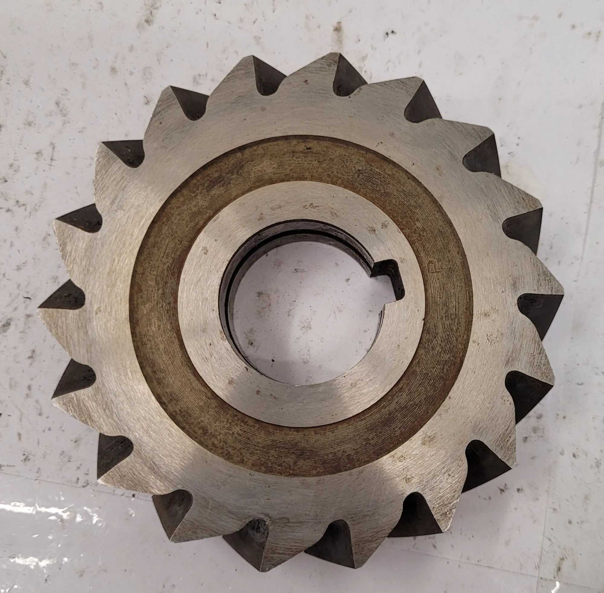 M.R. & T. CO HSS SLITTING SAW MILL, 4.0" X 7/8" X 1-1/4", 4" DIAMETER, 1-1/4" ARBOR HOLE, 18 TEETH - MACHINE TOOLING