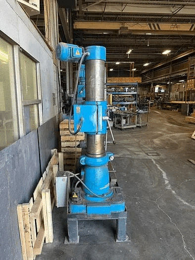 2004 DARBERT TF-900S RD-900 RADIAL DRILL, 5.3HP, 600V, 38MM CAPACITY, MT4 TAPER - RADIAL ARM DRILLING MACHINES