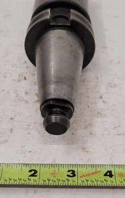 PARLEC C40-40ER612 CAT40 ER40 COLLET CHUCK, 6.12 IN HEAD LENGTH/PROJECTION - MACHINE TOOLING