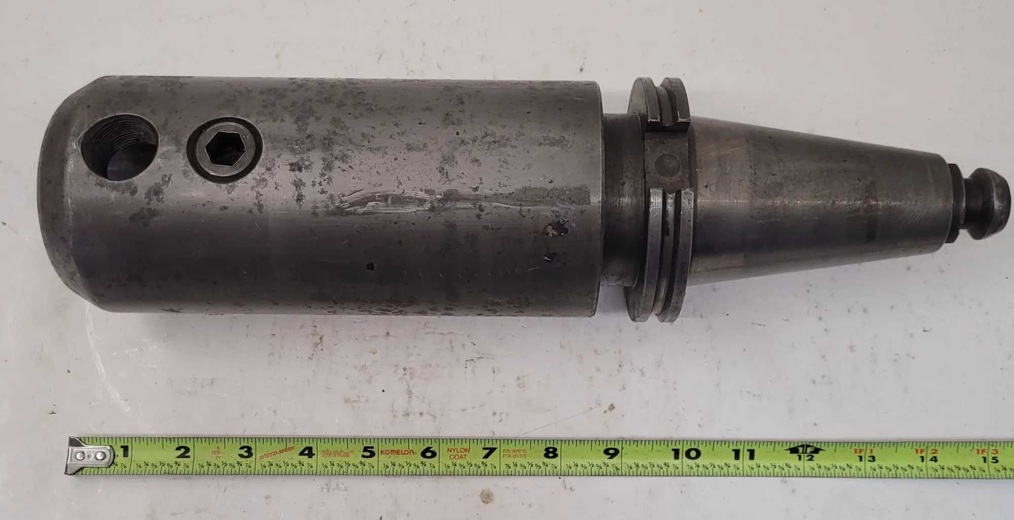 LOT OF 20 CAT 50 TOOL HOLDERS, INGERSOLL, SANDVIK, TECHNIKS, COLLET CHUCKS, FACE MILLS - MACHINING TOOLING & PARTS