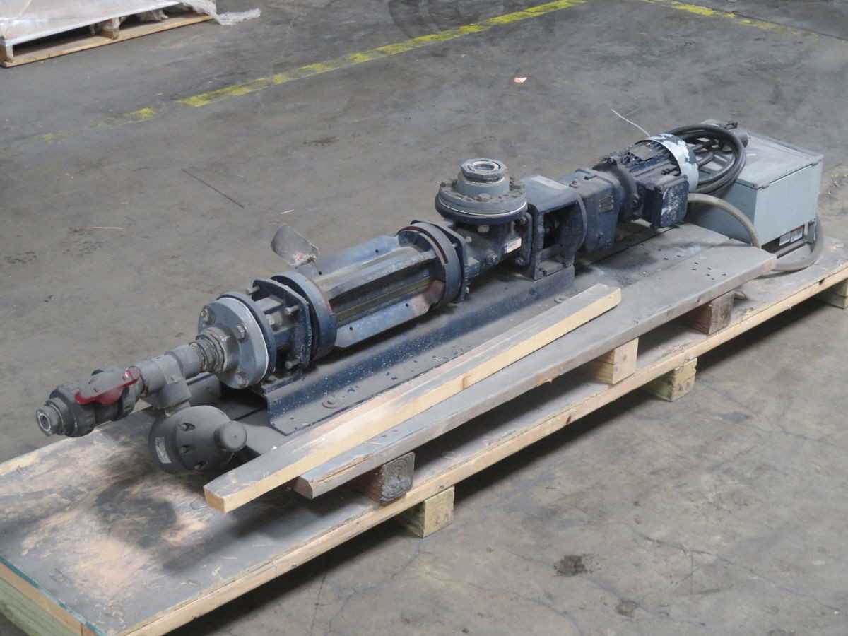SEEPEX BN 5-12S PROGRESSING CAVITY PUMP, 2.5 M³/H FLOW, 12 BAR PRESSURE - CAVITY PUMP