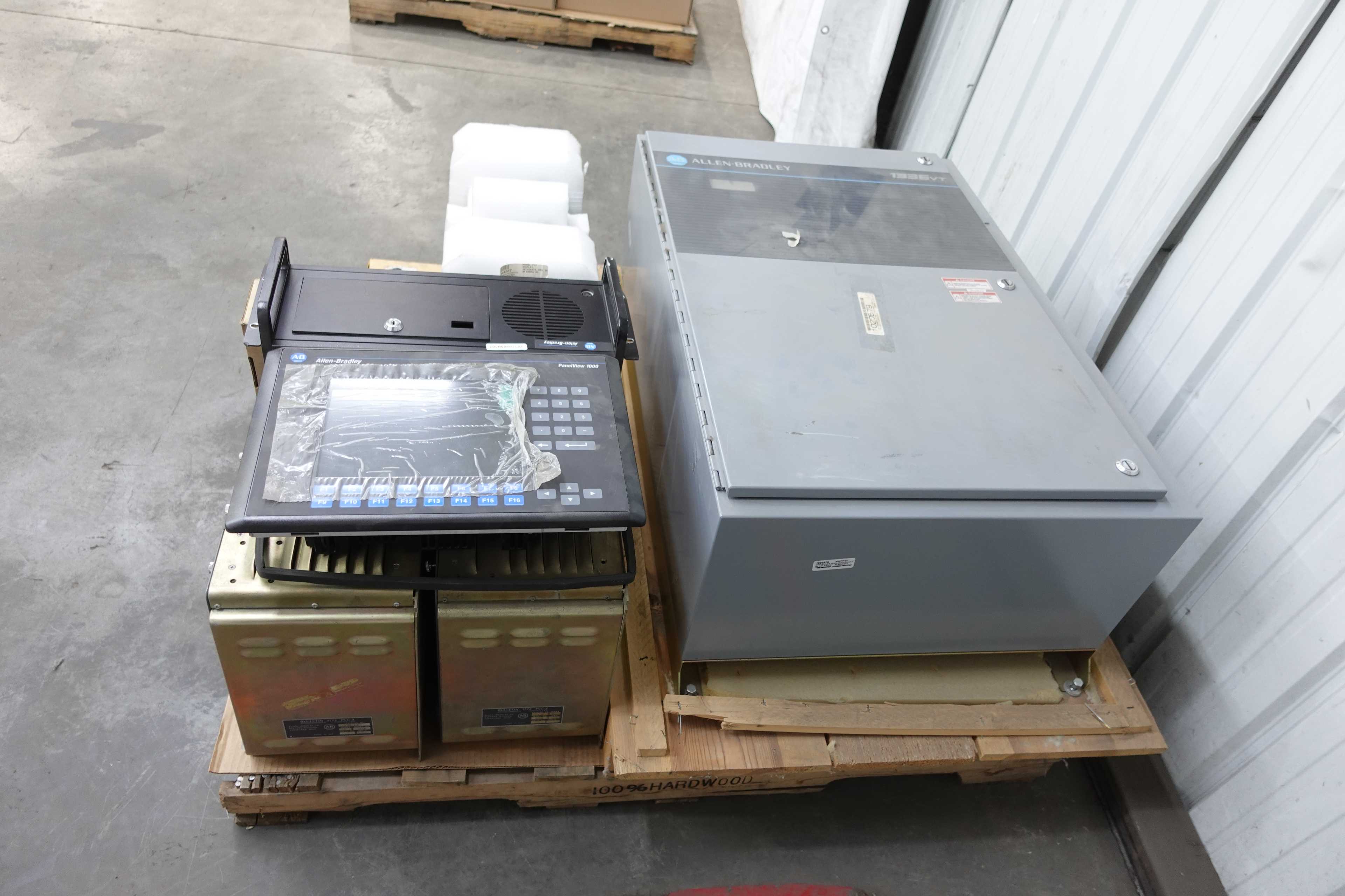 SKU 1716894 - PALLET OF ASSORTED ALLEN BRADLEY REPLACEMENT PARTS - AUTOMATION & CONTROLS