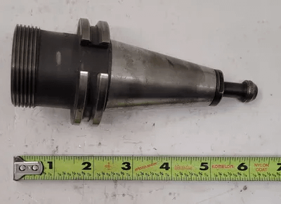 LYNDEX C40S7-1000 CAT 40 TOOL HOLDER OAL: 6" PROJECTION: 2-1/8" BORE DIA: 1.375IN - MACHINE TOOLING