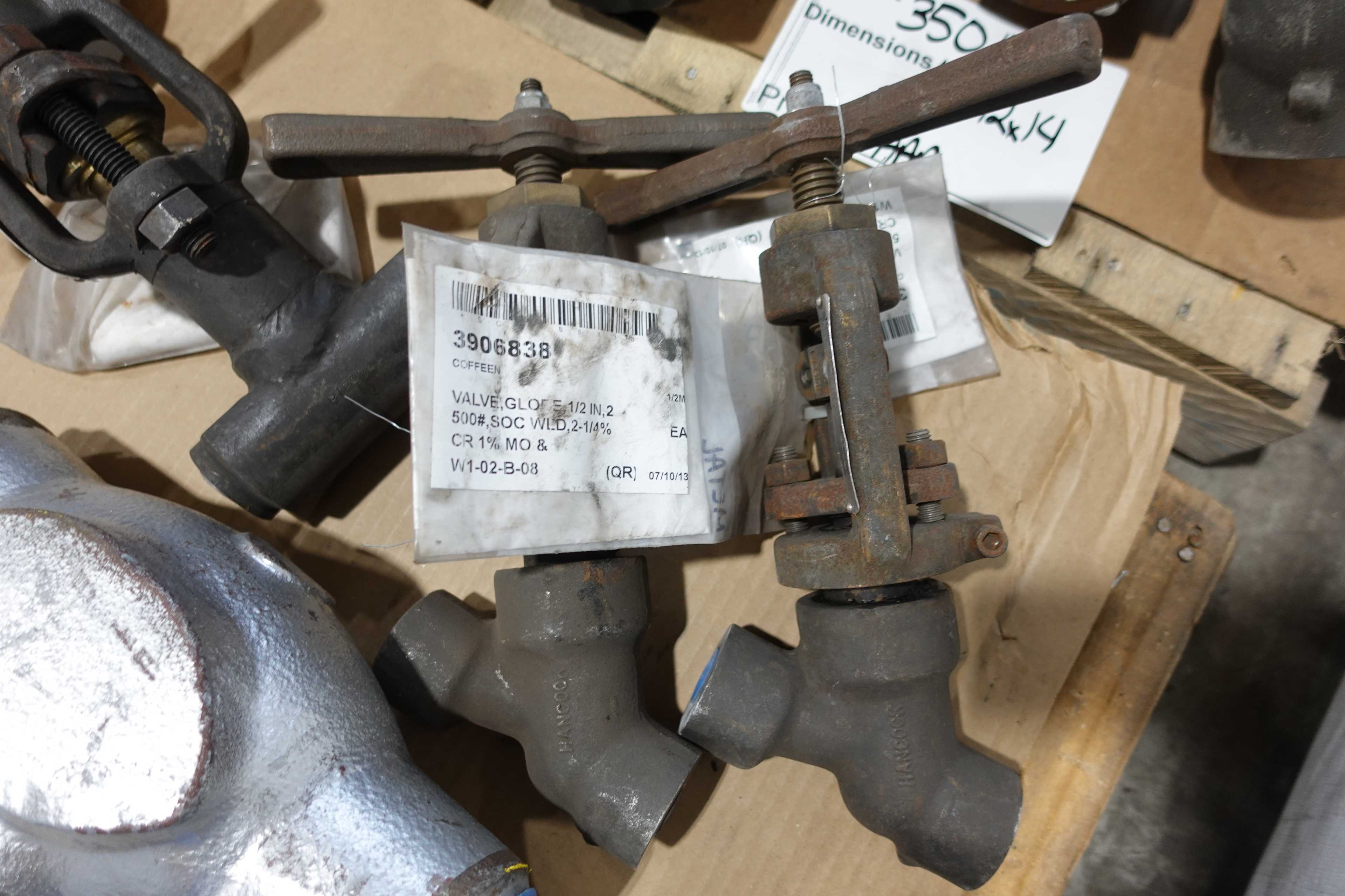 SKU 1727057 - 3 PALLETS OF ASSORTED VALVES - VALVES